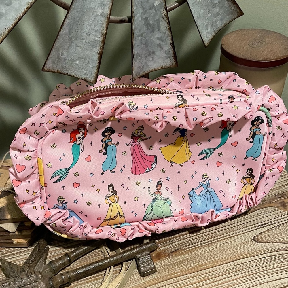 Stoney clover lane Disney princess collection travel pouch